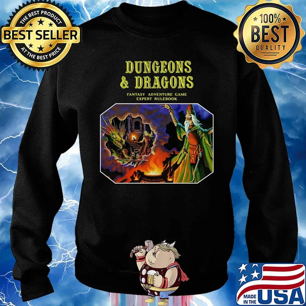 Dungeons and dragons fantasy adventure game expert rulebook s Sweater