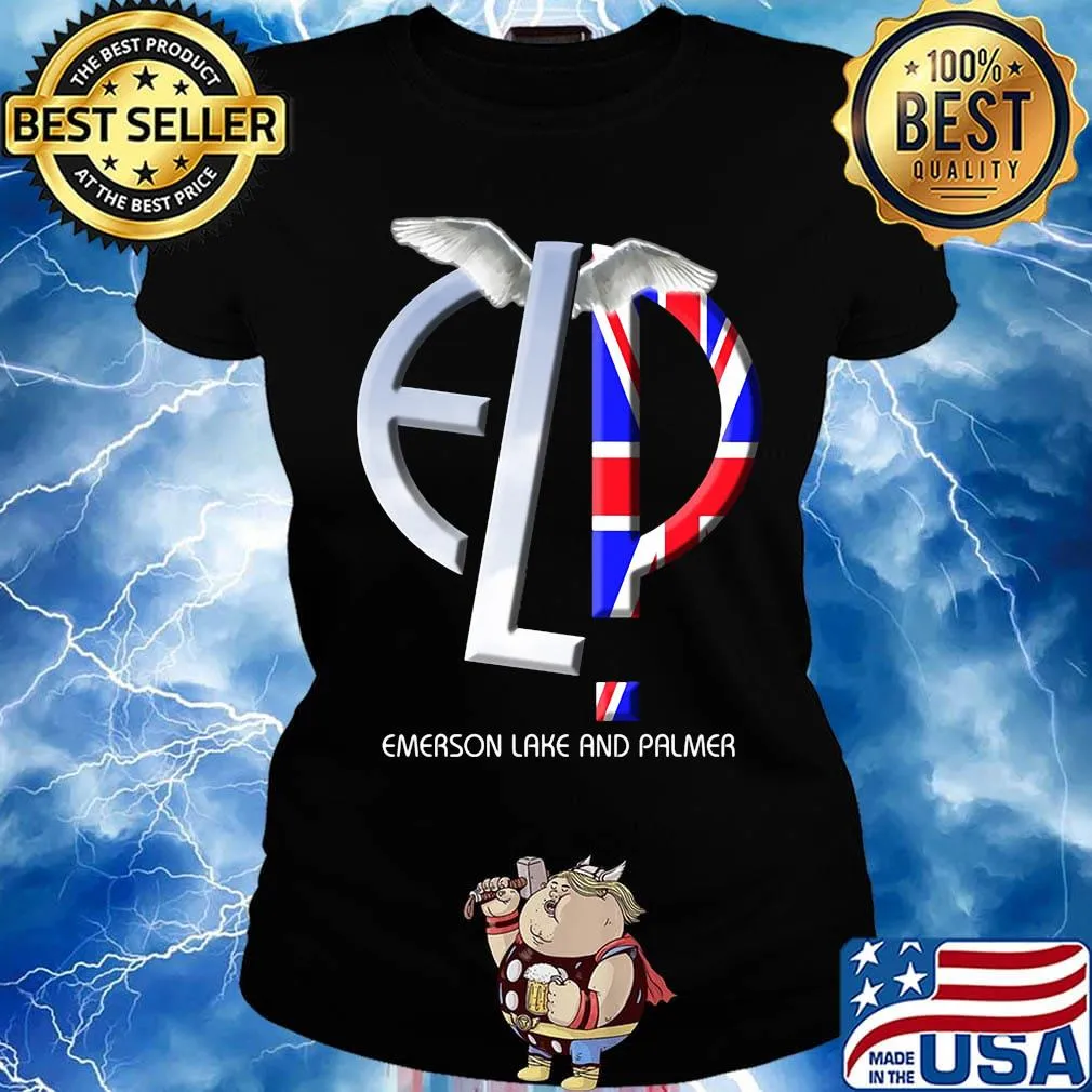 Emerson, lake & palmer band emerson lake and palmer wings s Ladies tee