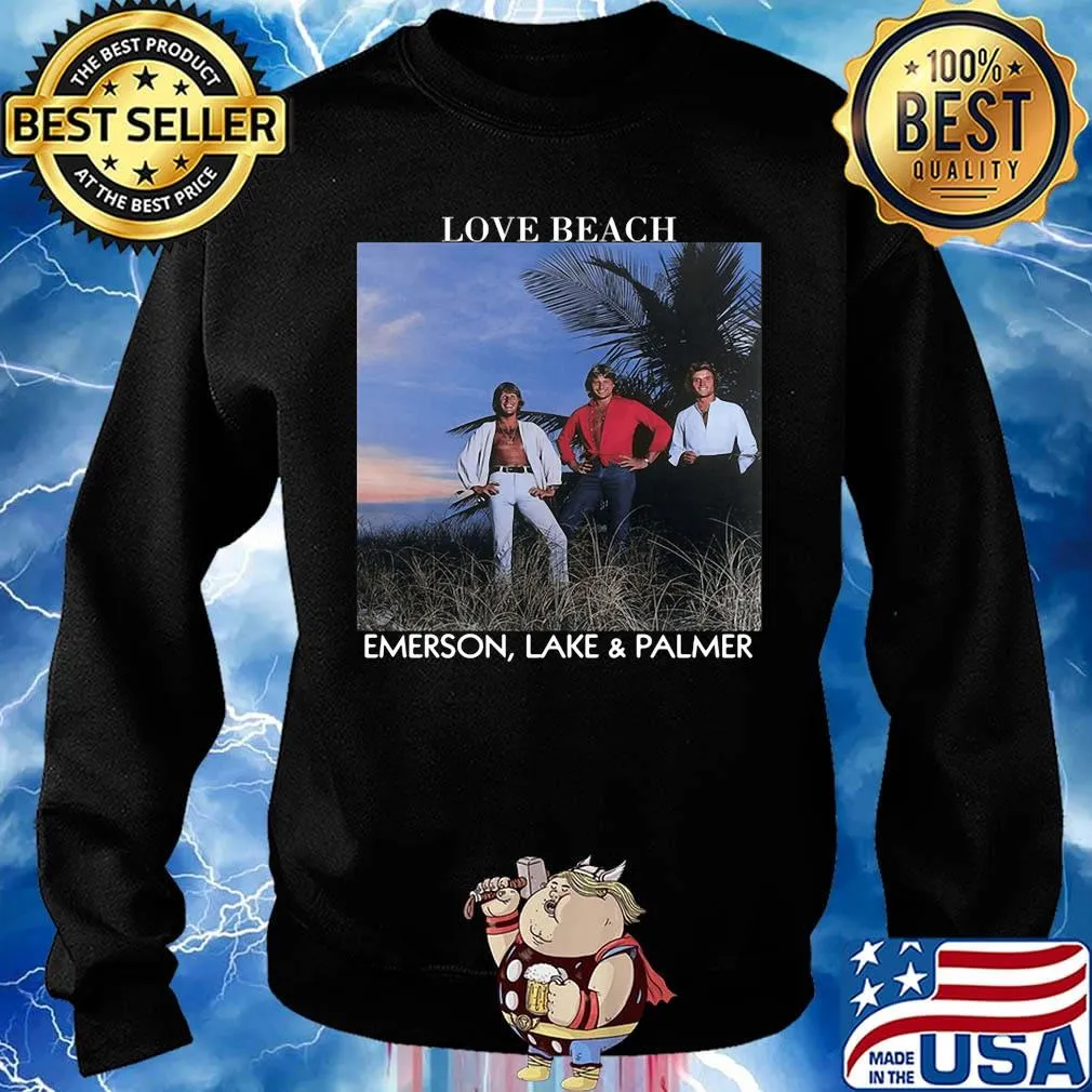 Emerson, lake & palmer band love beach emerson lake and palmer s Sweater