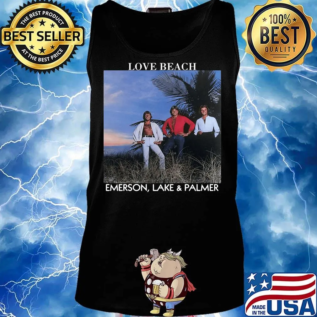 Emerson, lake & palmer band love beach emerson lake and palmer s Tank top