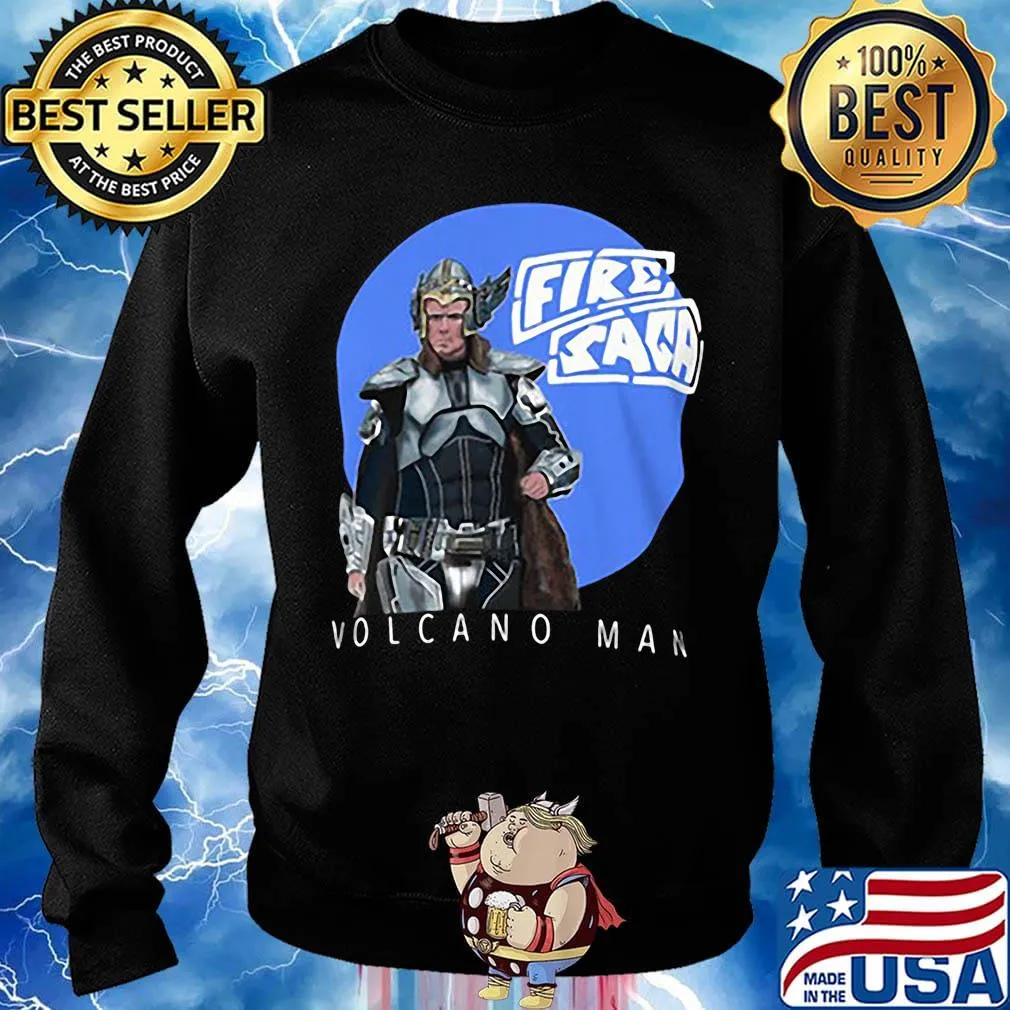 Fire saga volcano man ferrell and mcadams s Sweater