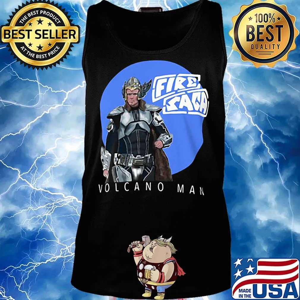 Fire saga volcano man ferrell and mcadams s Tank top