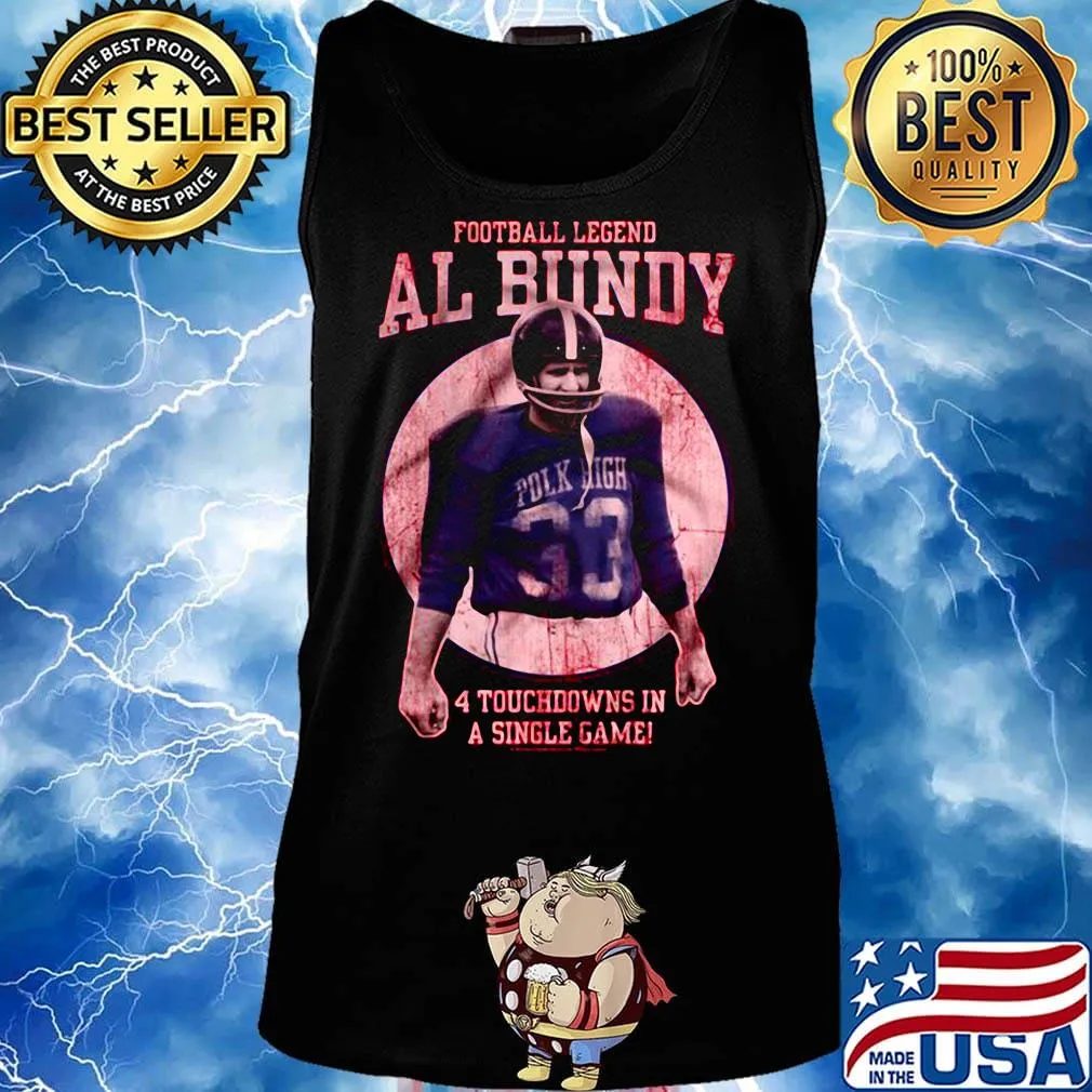 Four touchdowns in a single game Ai Bundy Married with children vintage s Tank top