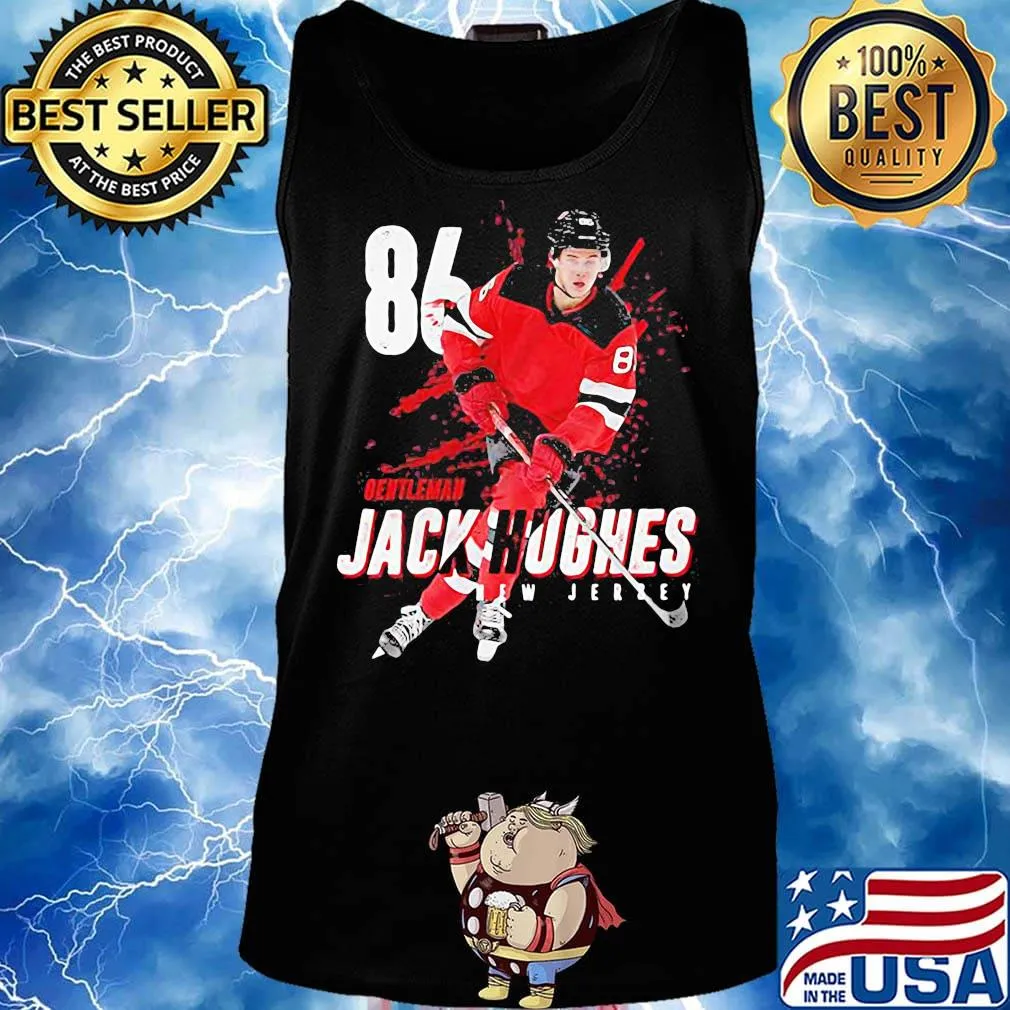 Gentleman jack hughes new jersey 86 s Tank top