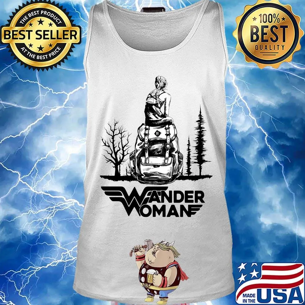 Girl wander woman mountain s Tank top