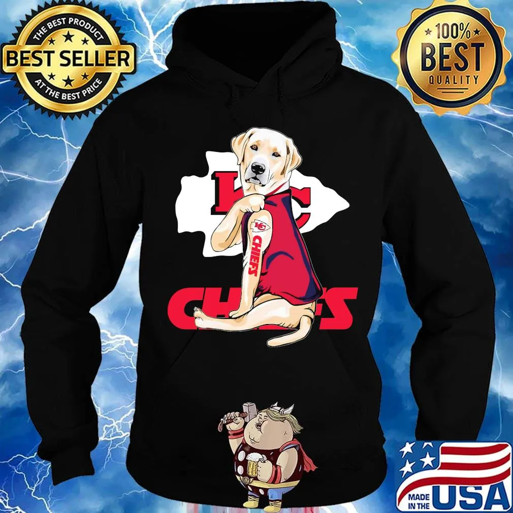 Golden retriever tattoos kansas city chiefs s Hoodie