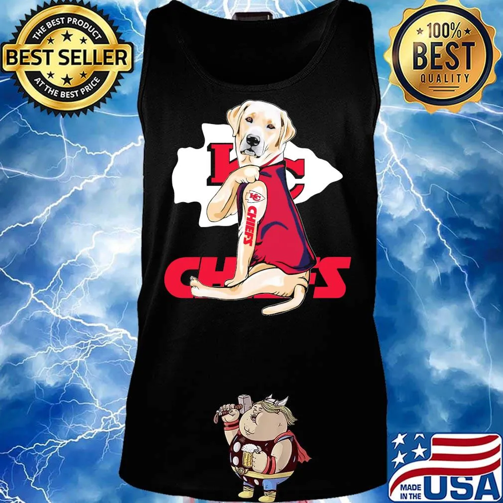 Golden retriever tattoos kansas city chiefs s Tank top