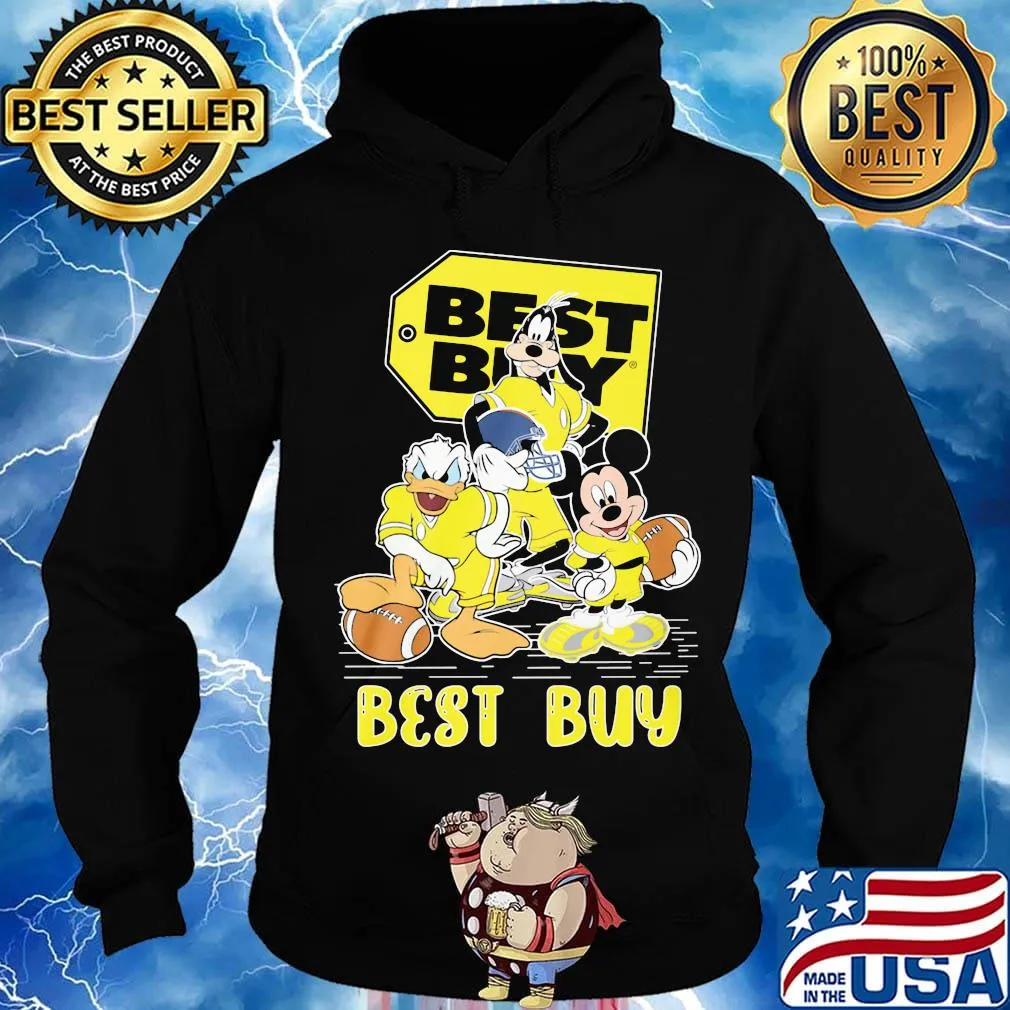 Goofy donald duck and mickey mouse football player best guy s Hoodie