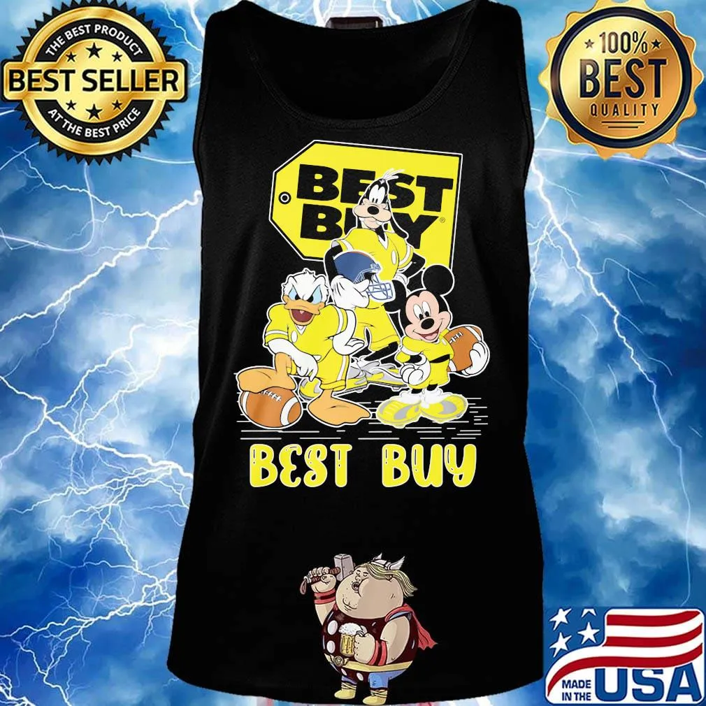 Goofy donald duck and mickey mouse football player best guy s Tank top