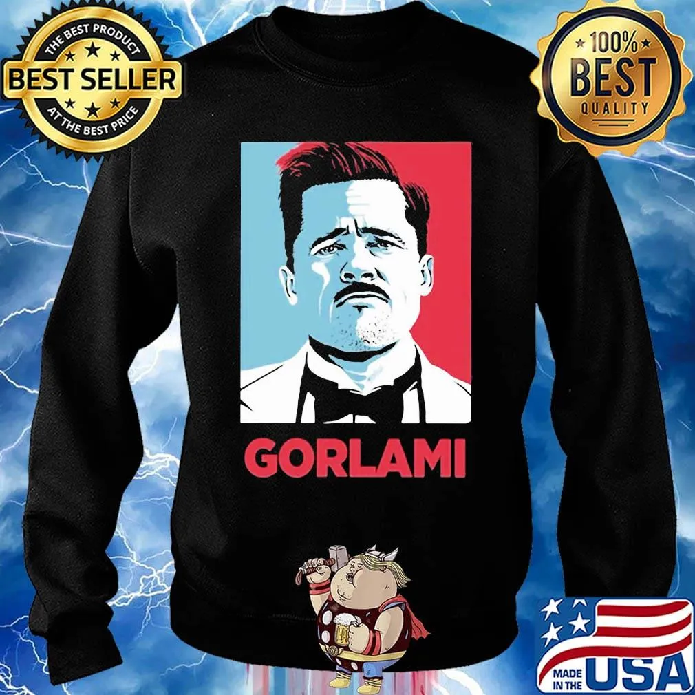 Gorlami brad pitt art s Sweater