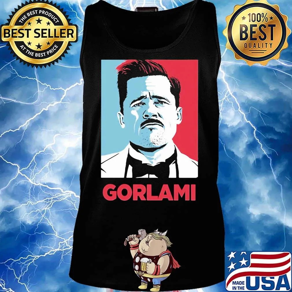 Gorlami brad pitt art s Tank top