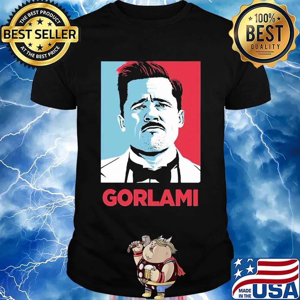 Gorlami brad pitt art shirt