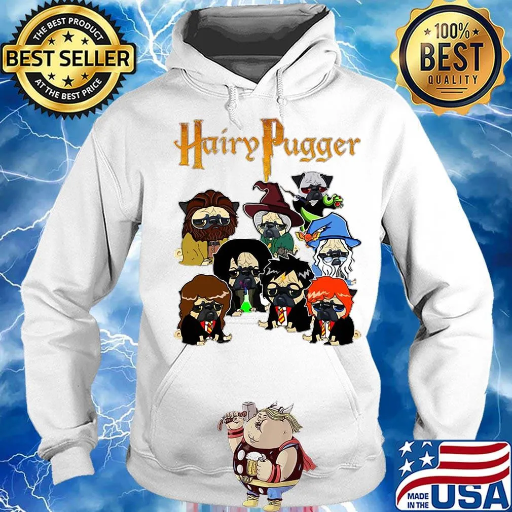 Hairy pugger harry potter s Hoodie