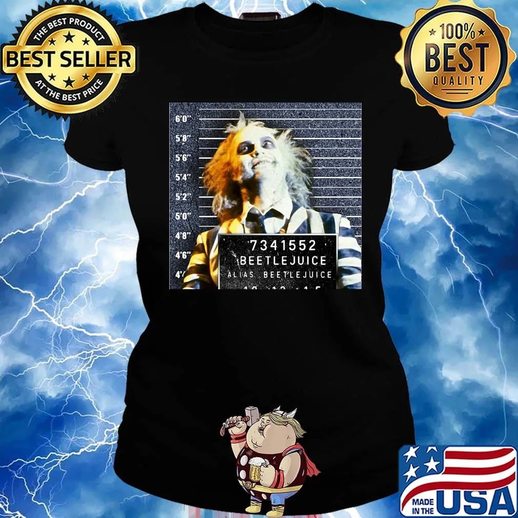 Halloween beetlejuice michael keaton alias s Ladies tee