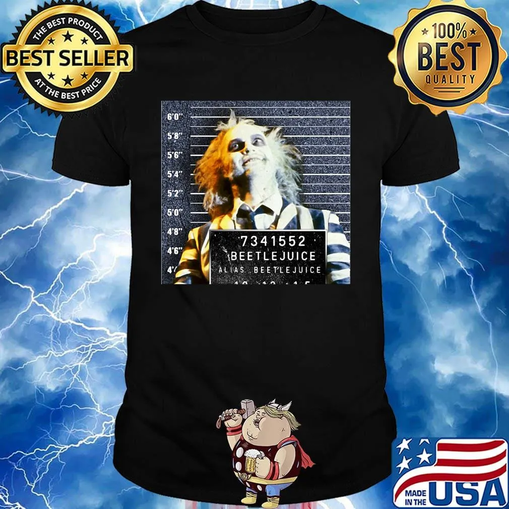 Halloween beetlejuice michael keaton alias shirt