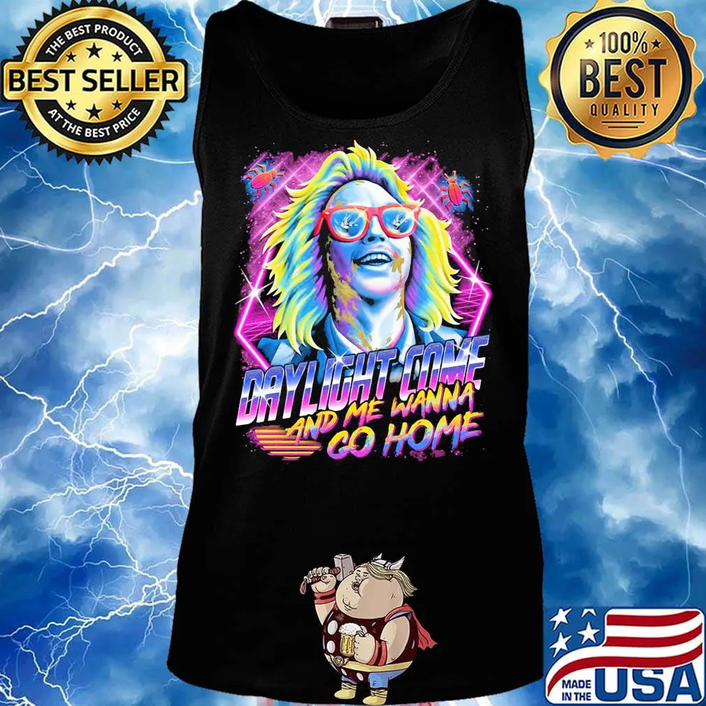 Halloween beetlejuice michael keaton daylight come and me wanna go home s Tank top