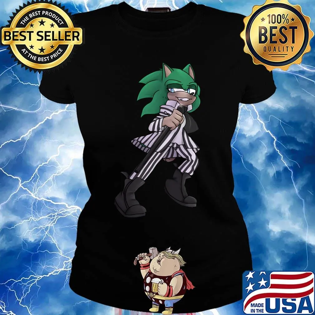Halloween beetlejuice michael keaton sonic s Ladies tee