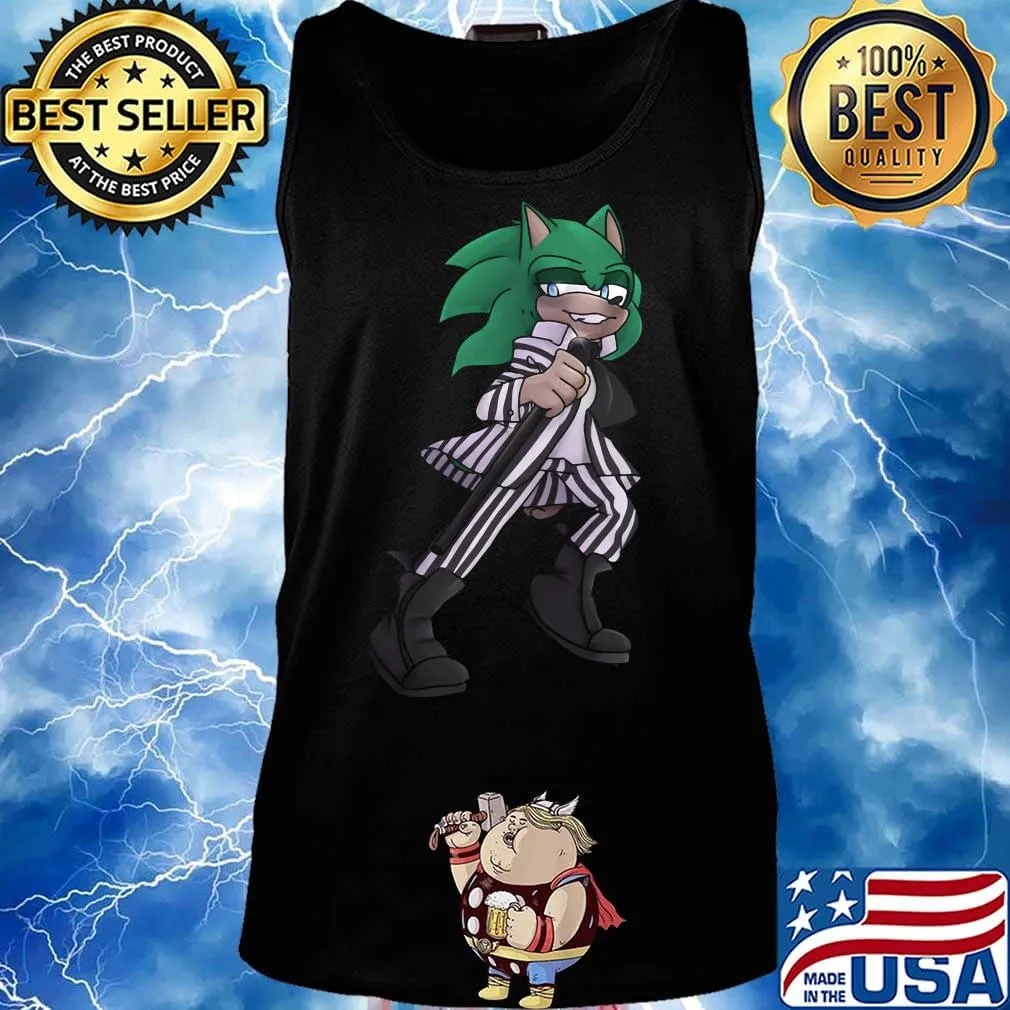 Halloween beetlejuice michael keaton sonic s Tank top