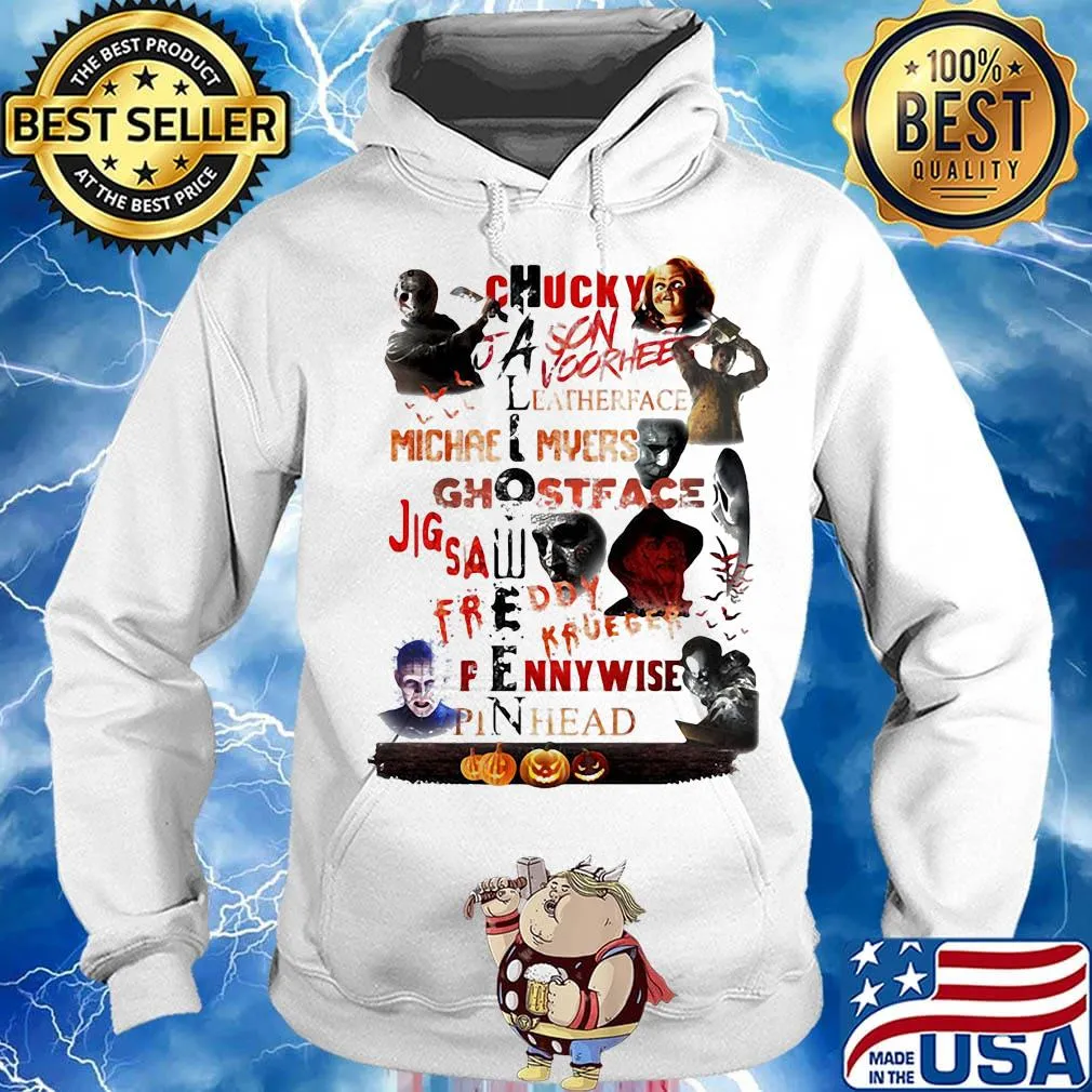 Halloween chucky jason voorhees leatherface michael myers ghostface jigsaw s Hoodie