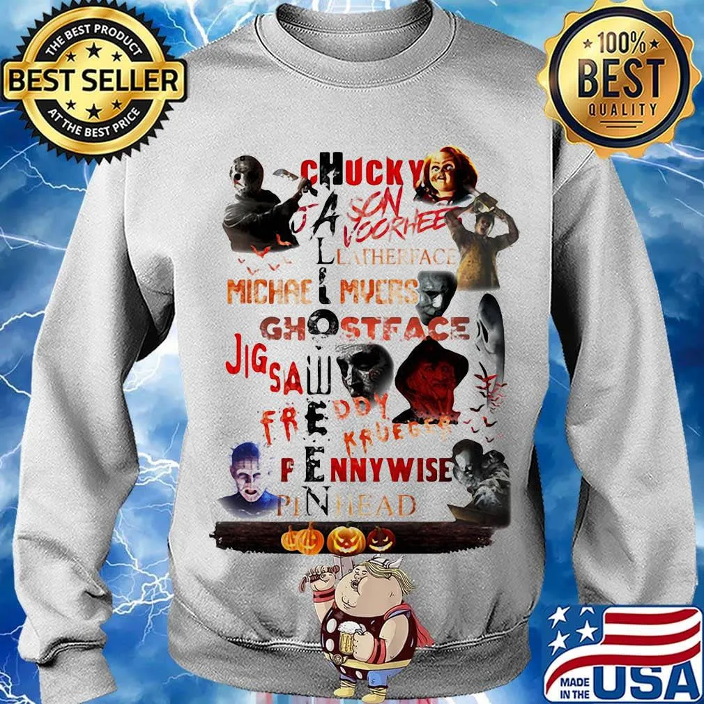 Halloween chucky jason voorhees leatherface michael myers ghostface jigsaw s Sweater
