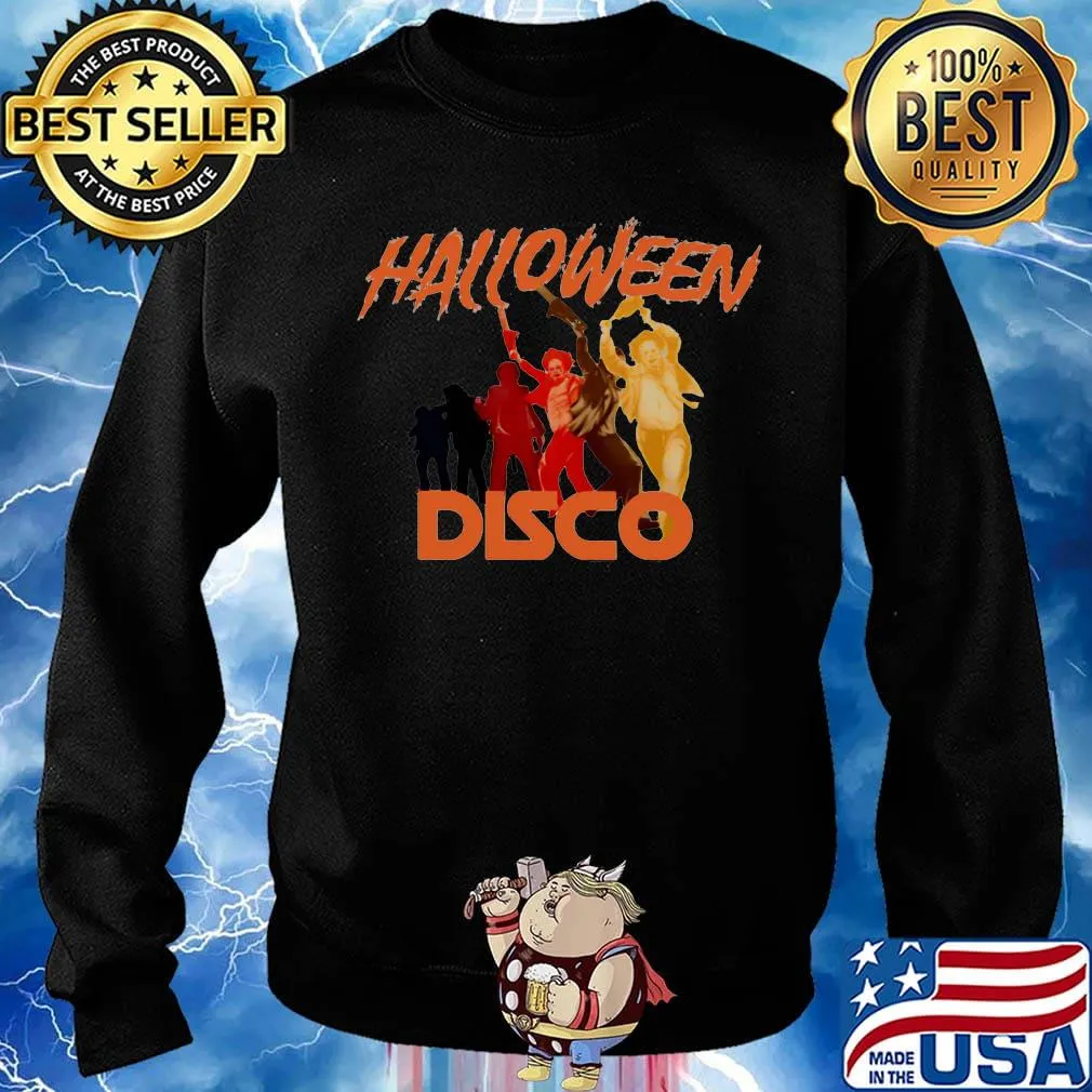 Halloween horror characters disco s Sweater