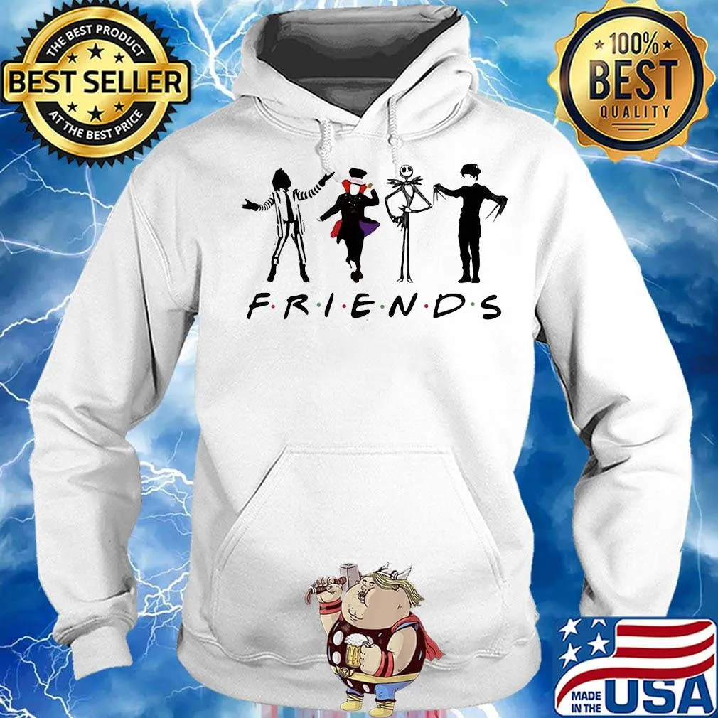 Halloween horror characters friends s Hoodie