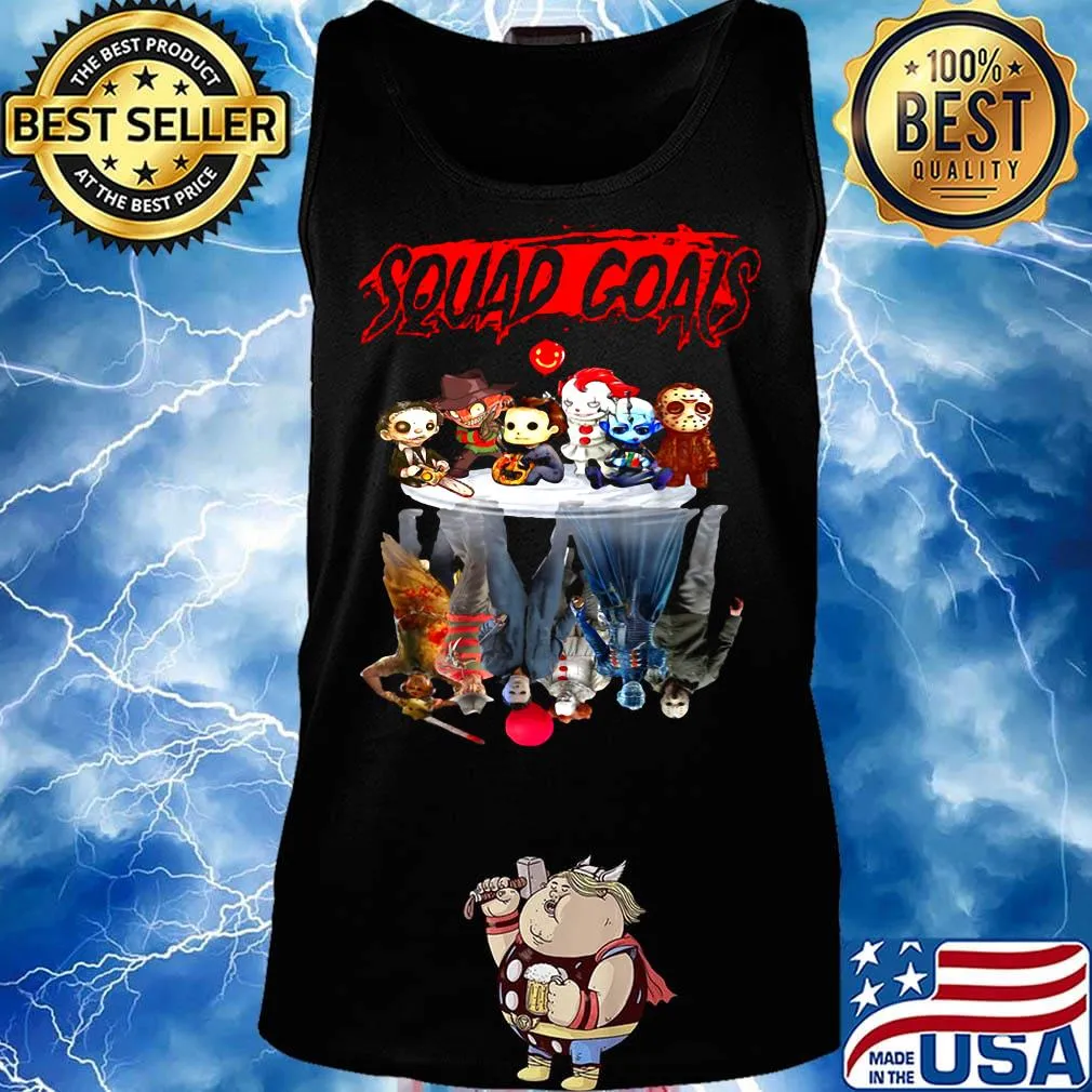 Halloween horror characters squad goals s Tank top