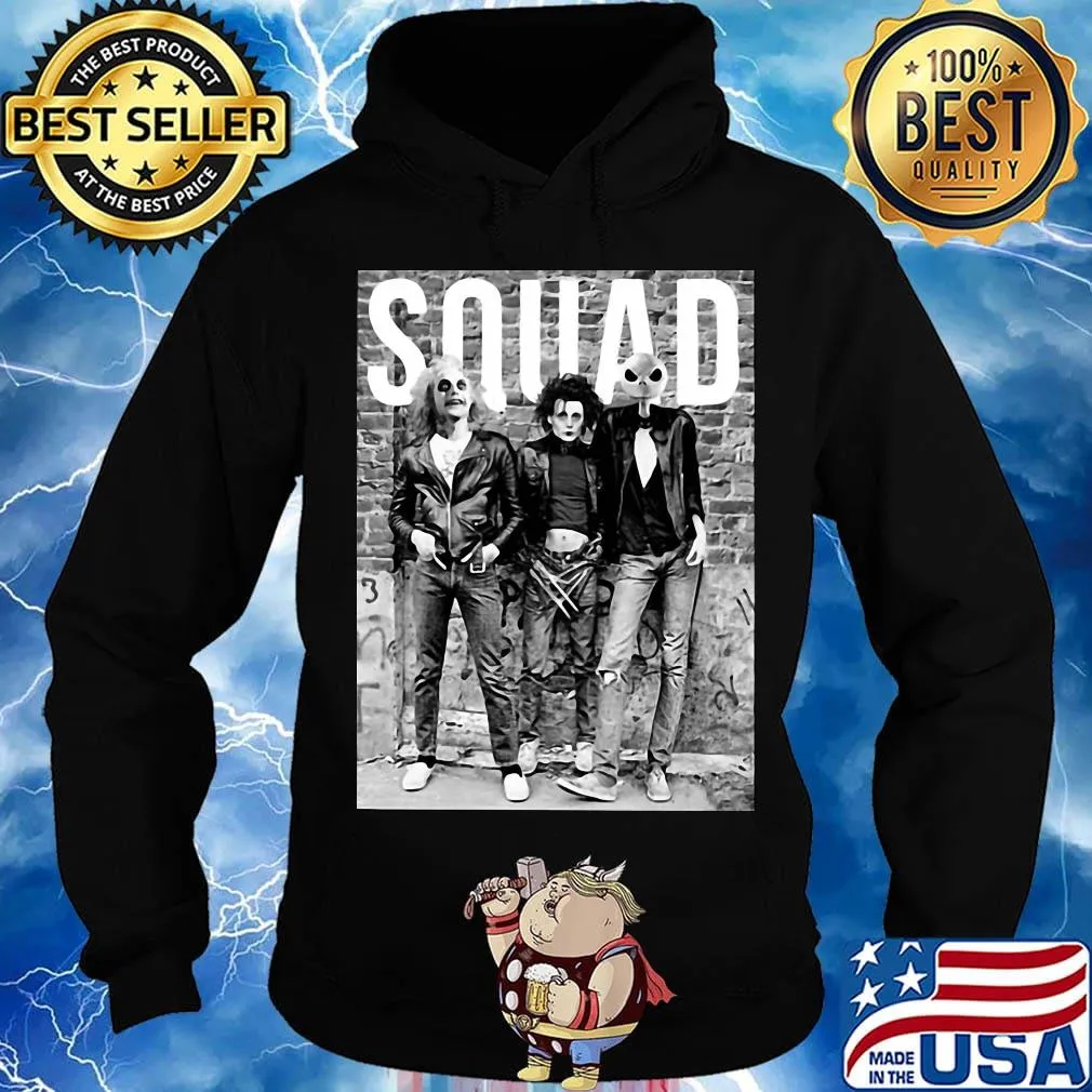 Halloween horror characters squad s Hoodie