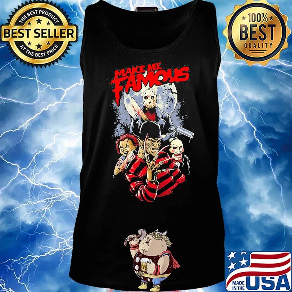 Halloween michael myers make me famous moon s Tank top