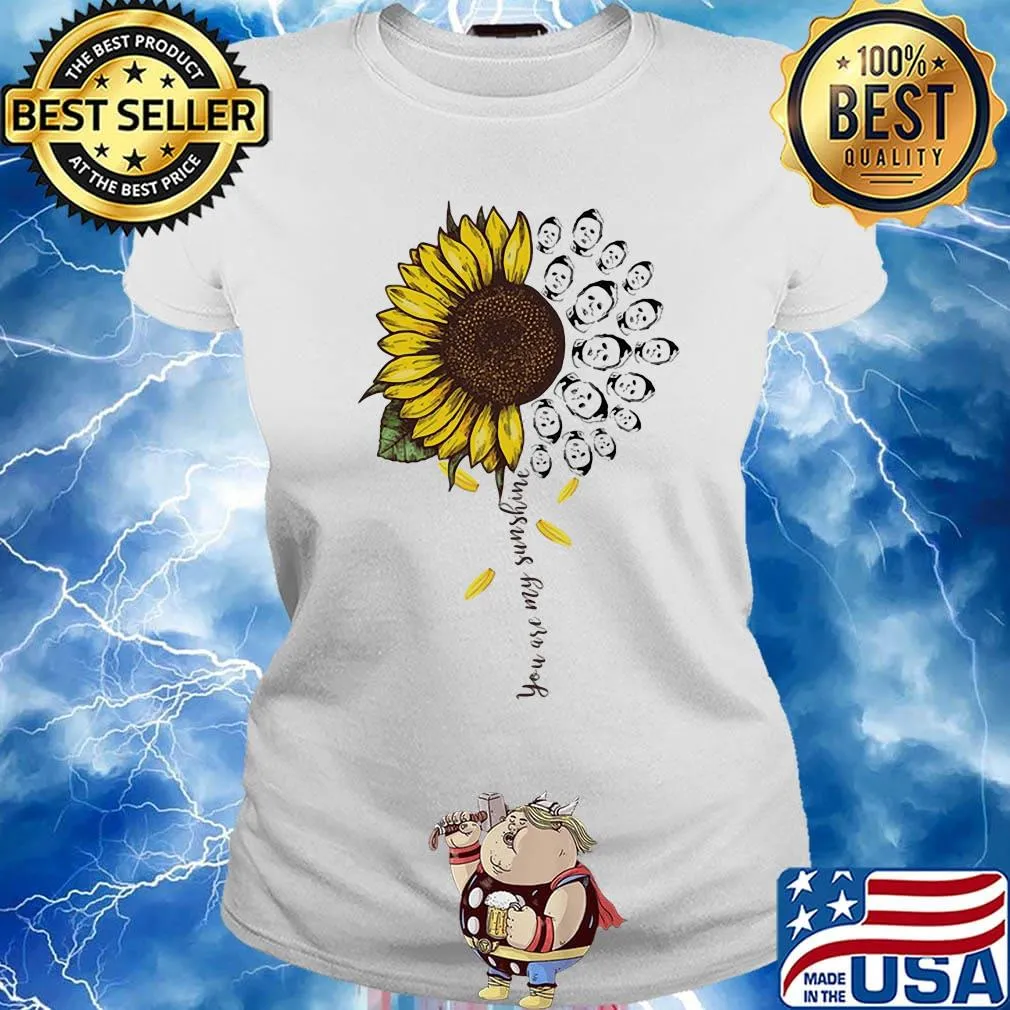 Halloween michael myers sunflower you are my sunshine art s Ladies tee