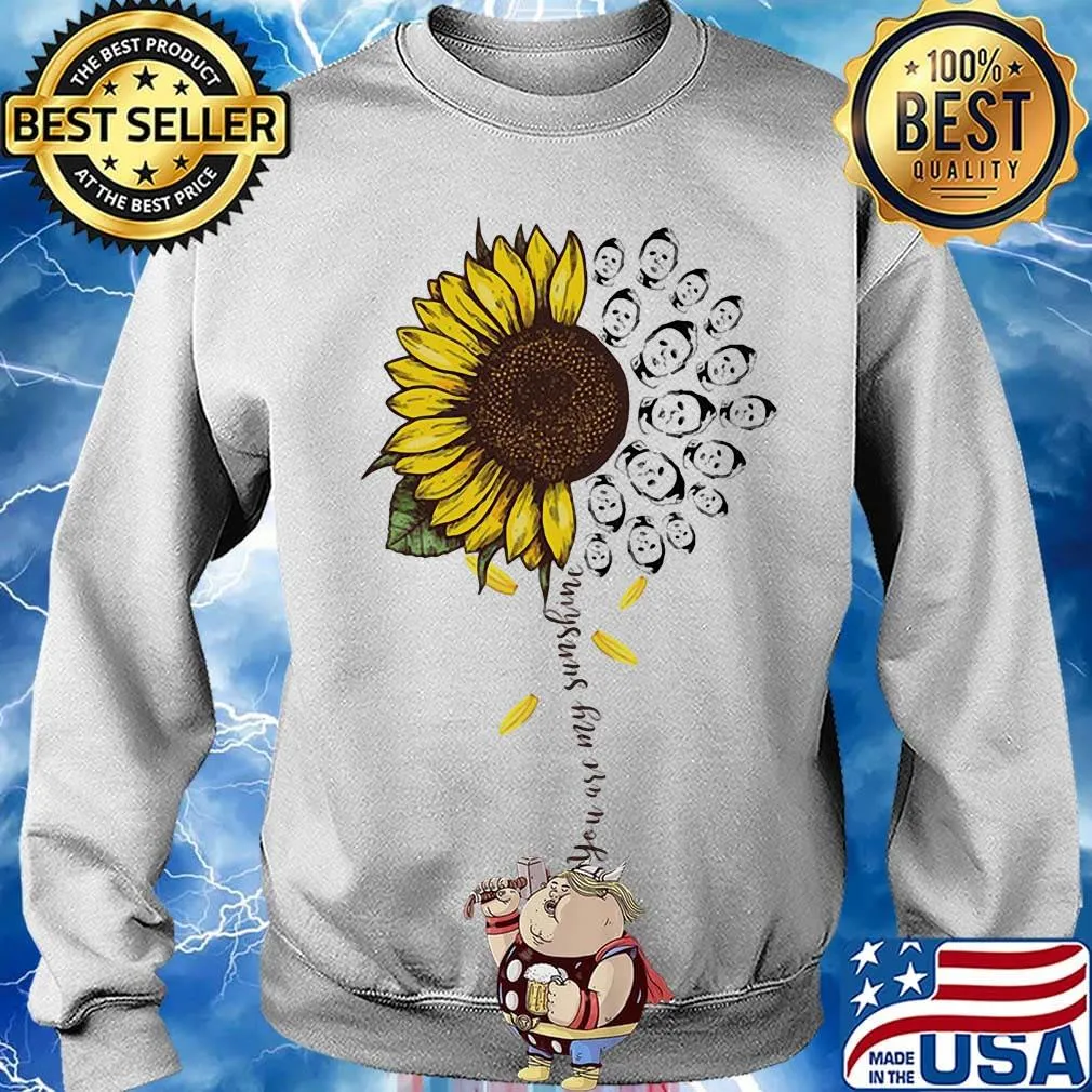 Halloween michael myers sunflower you are my sunshine art s Sweater