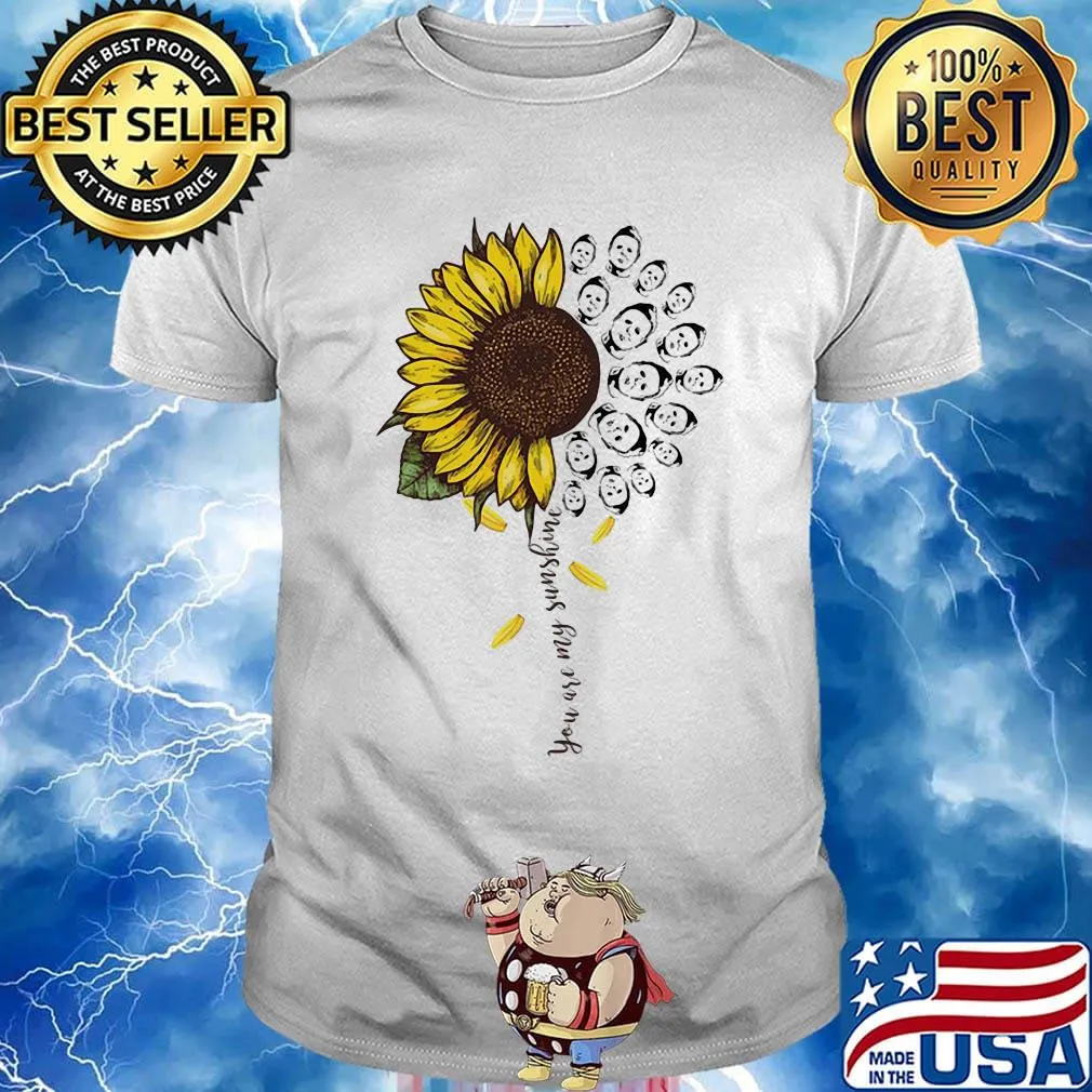 Halloween michael myers sunflower you are my sunshine art shirt