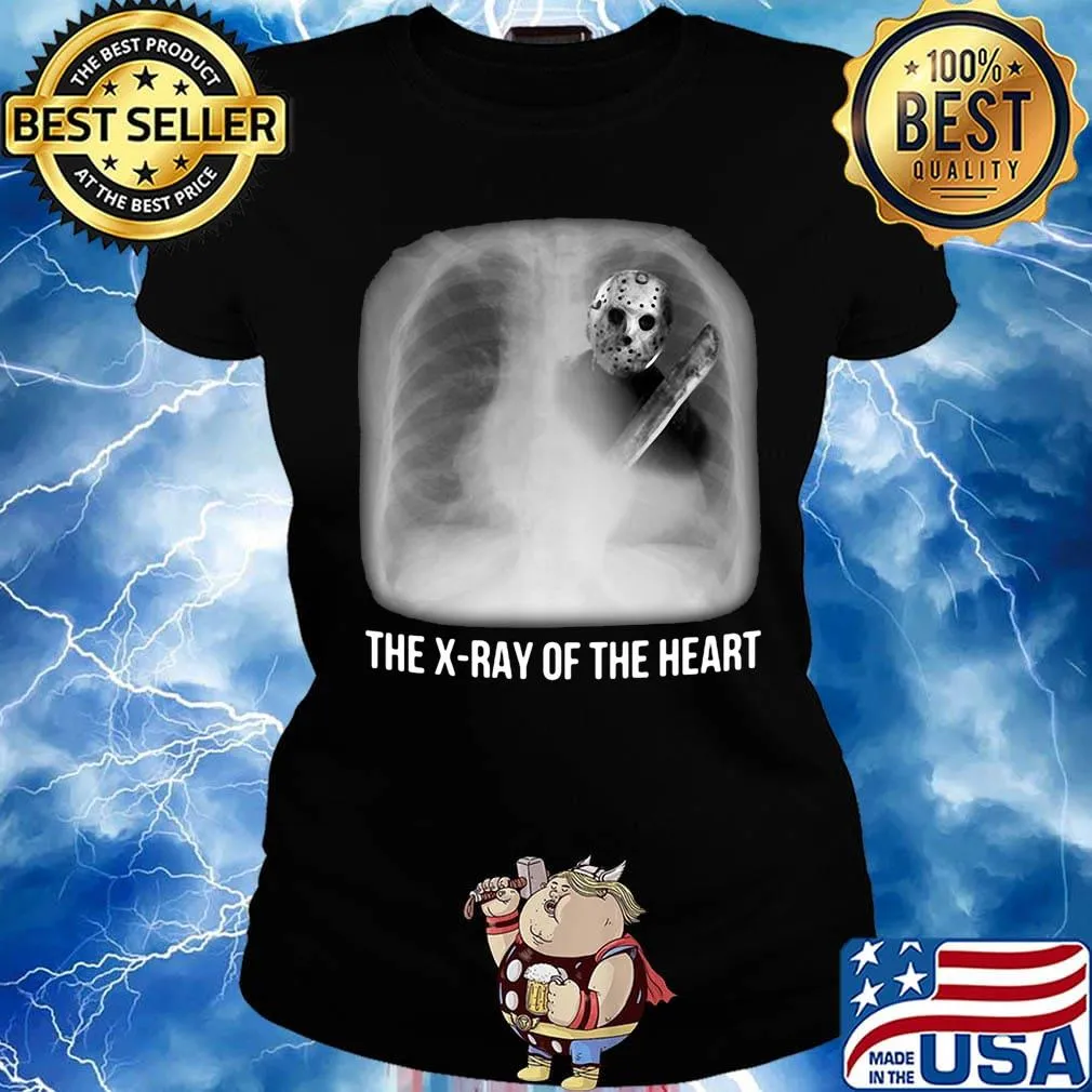 Halloween michael myers the x-ray of the heart s Ladies tee