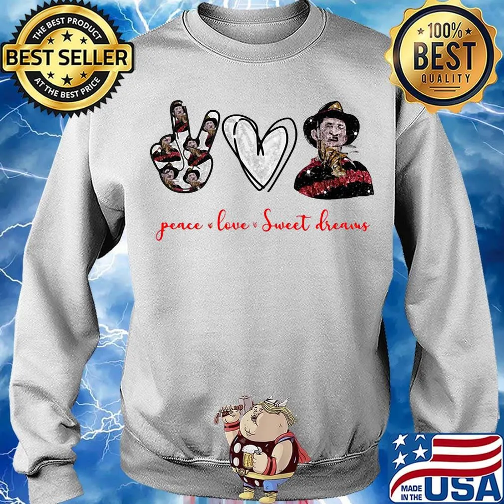 Halloween peace love sweet dreams s Sweater