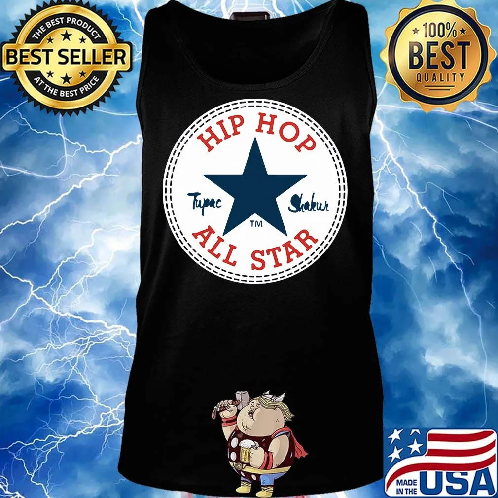 Hip hop tupac shakur all star s Tank top
