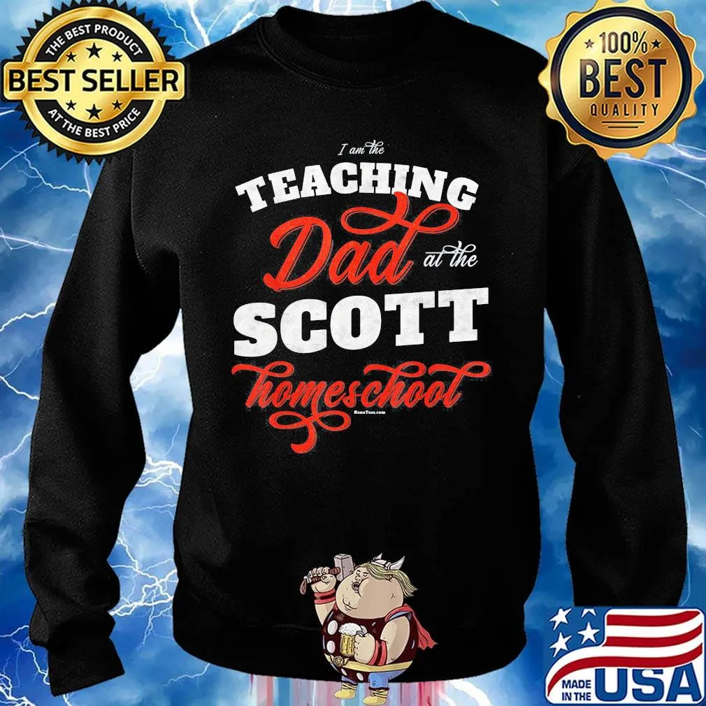I am the teaching dad at the scott homeschool s Sweater