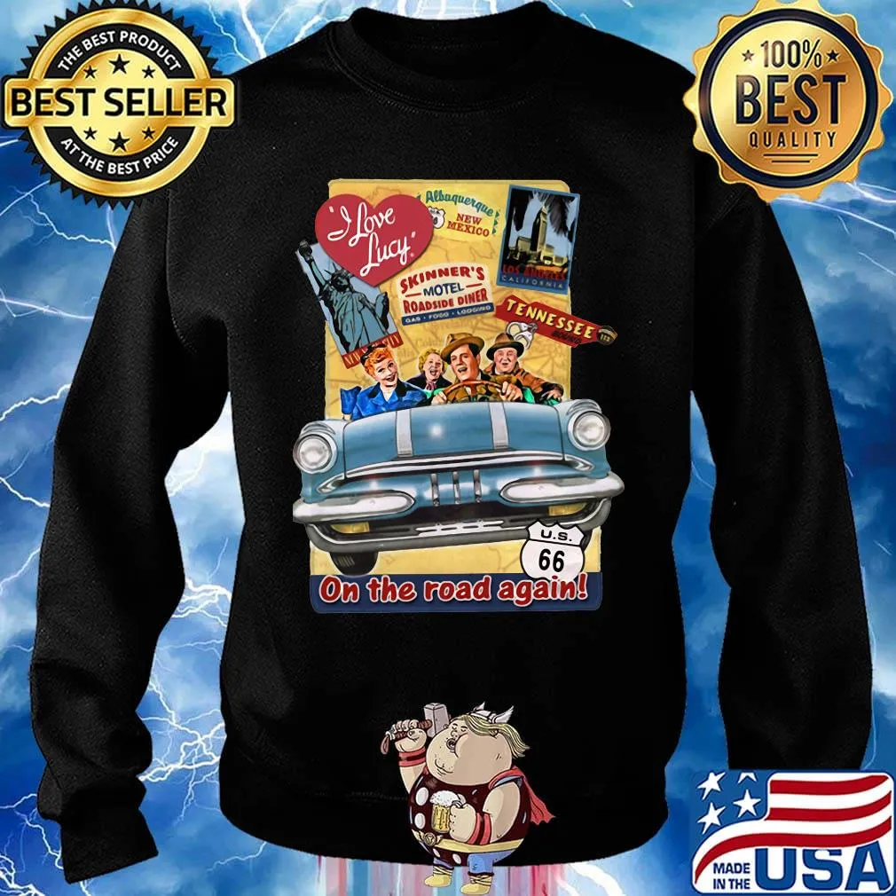 I Love lucy skinner's motel roadside diner tennessee on the road again s Sweater