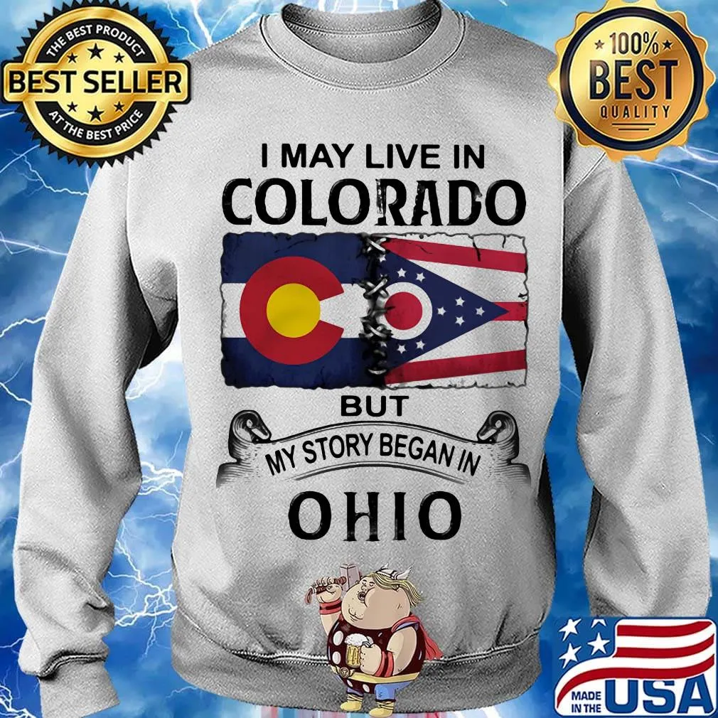 I may live in colorado but my story began in ohio s Sweater