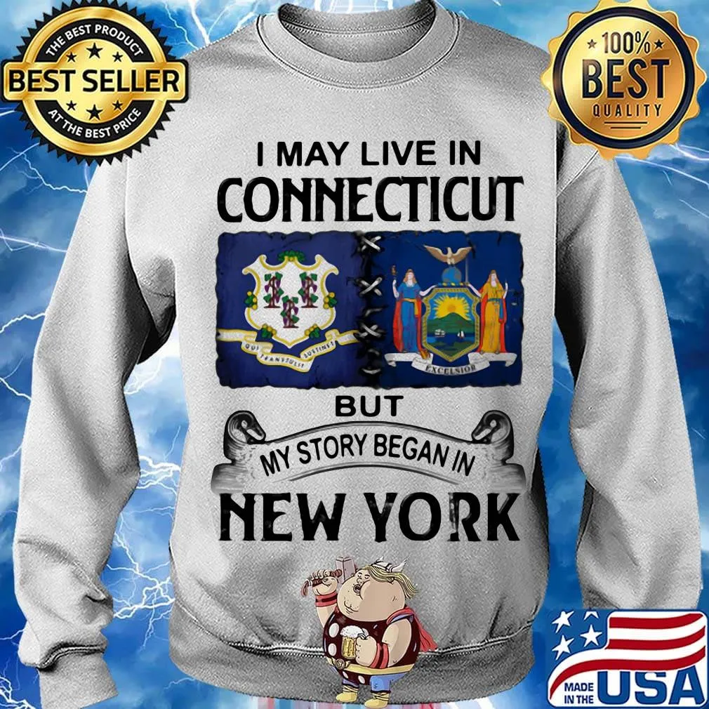 I may live in connecticut but my story began in new york s Sweater