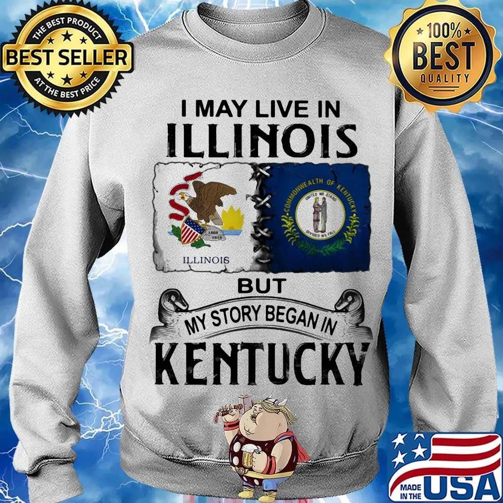 I may live in illinois but my story began in kentucky s Sweater