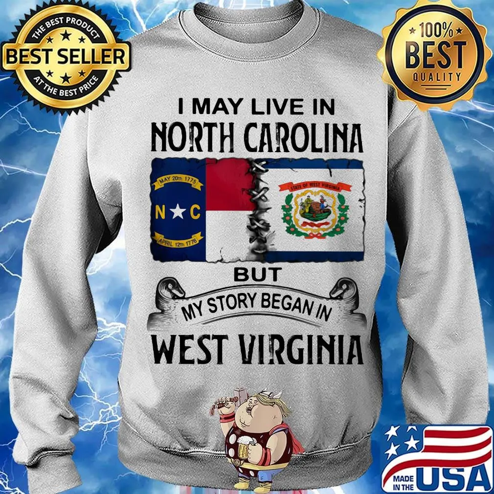 I may live in north carolina but my story began in west virginia s Sweater