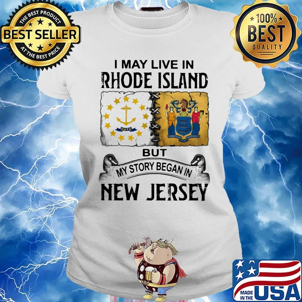 I may live in Rhode Island but my story began in New Jersey s Ladies tee