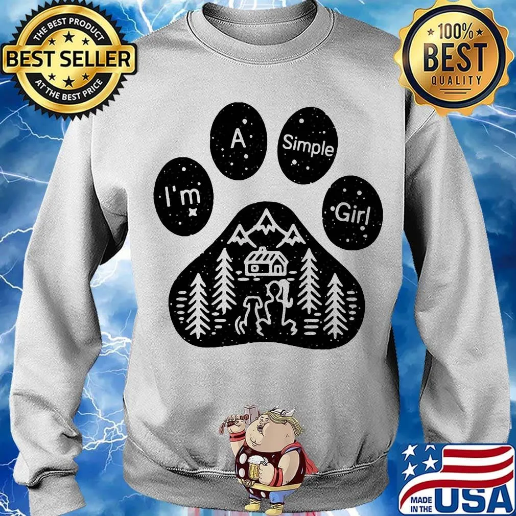 Im A Simple Girl Dog Costume For Man Shirt Sweater