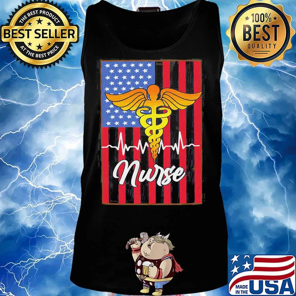 Independence day caduceus beat nurse s Tank top