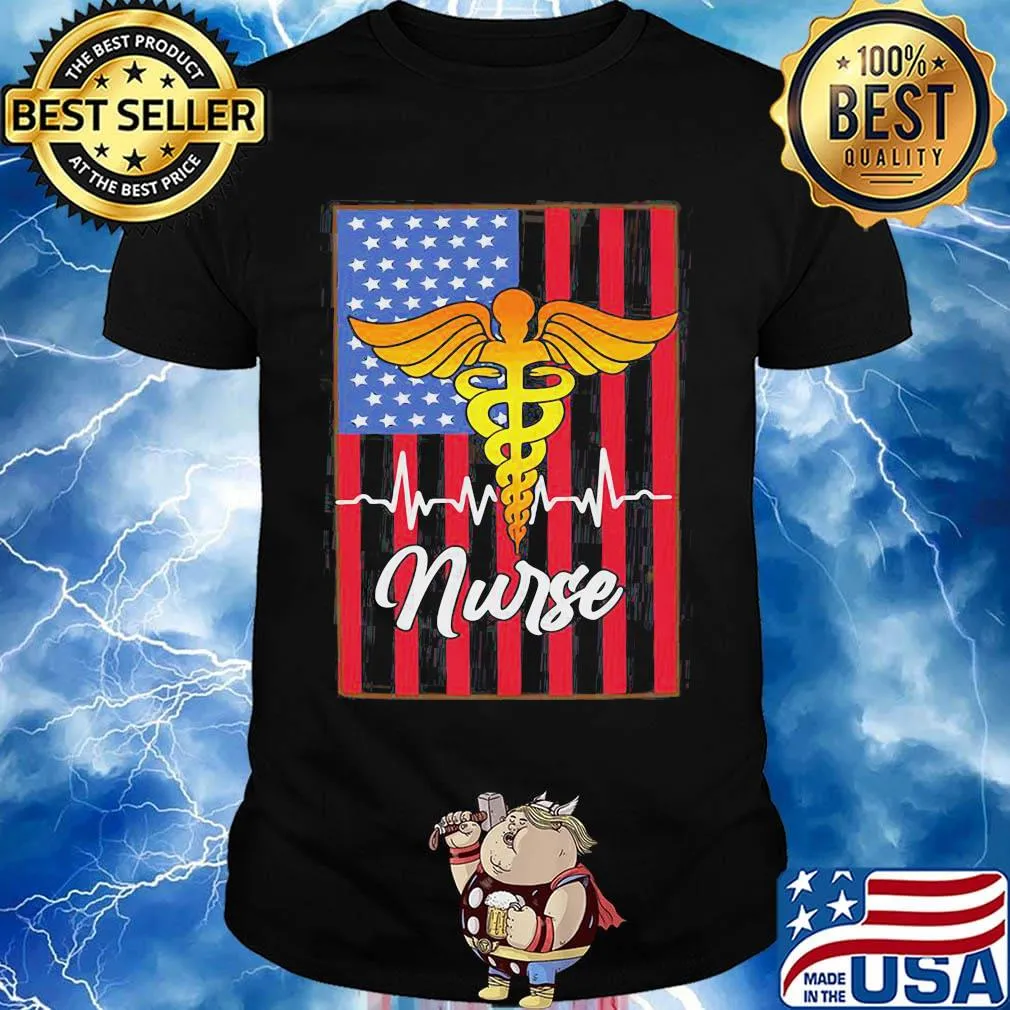 Independence day caduceus beat nurse shirt