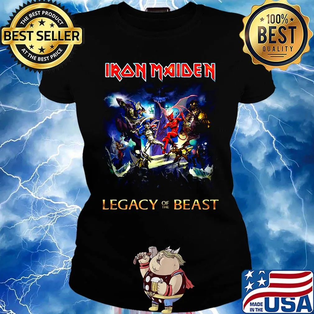Iron maiden legacy of the beast black s Ladies tee