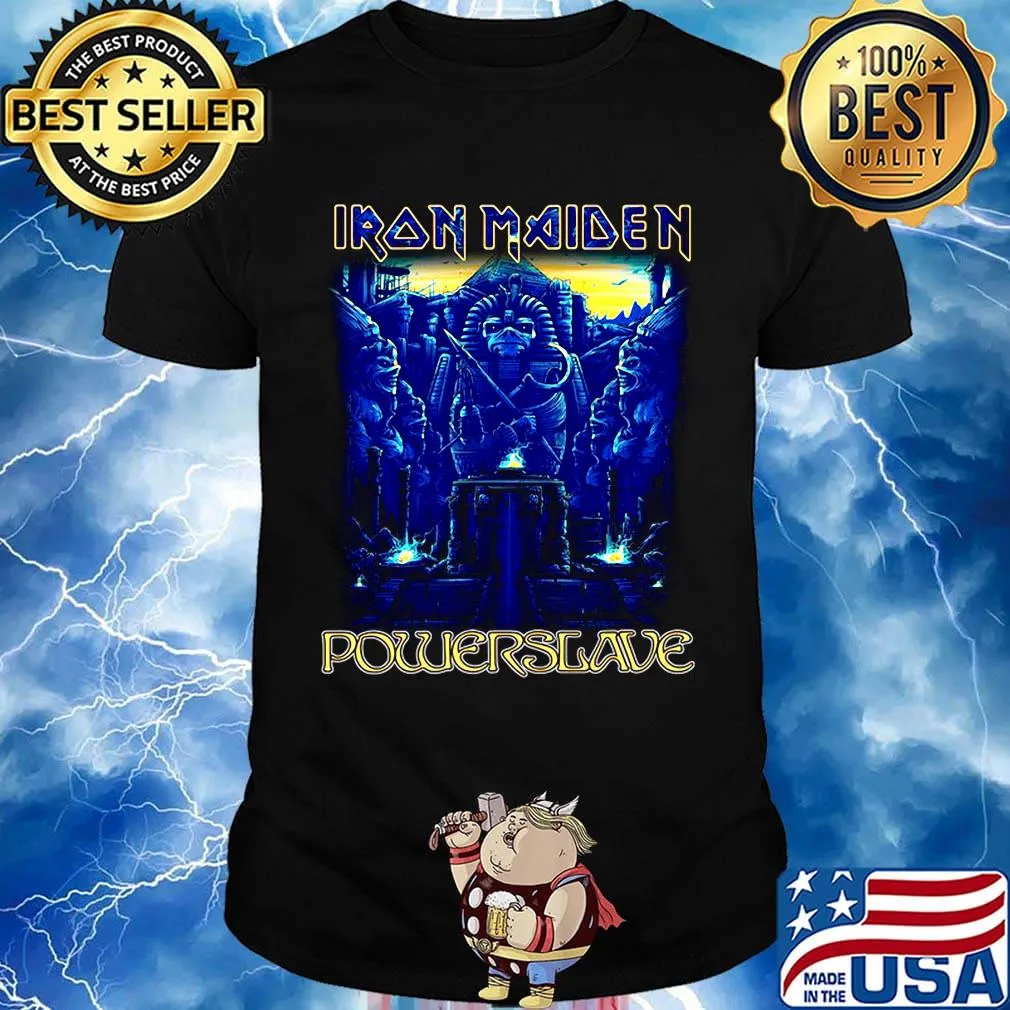Iron maiden powerslave album shirt