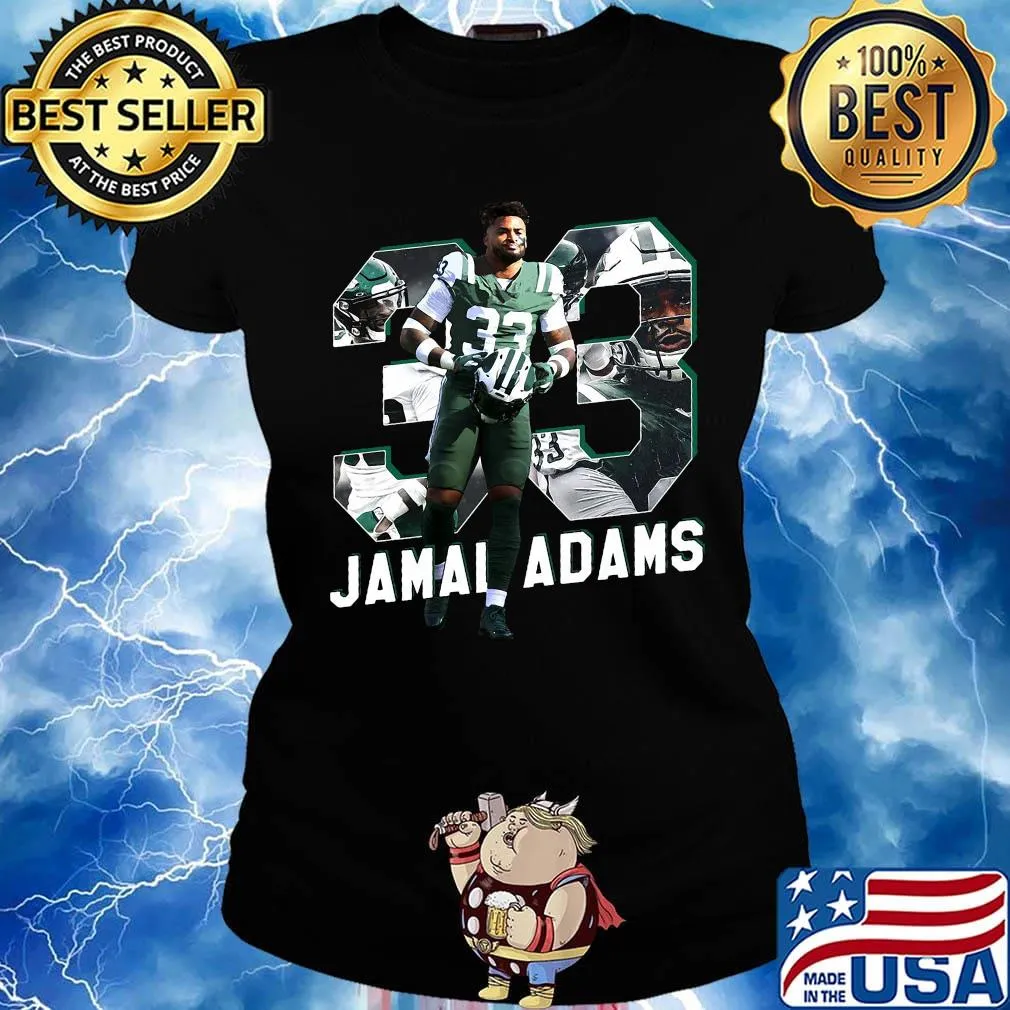 Jamal no. 33 new york football player adams s Ladies tee