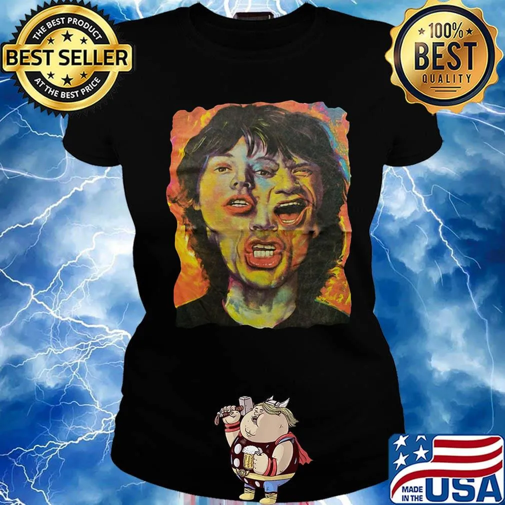 Jim warren self portrait art s Ladies tee