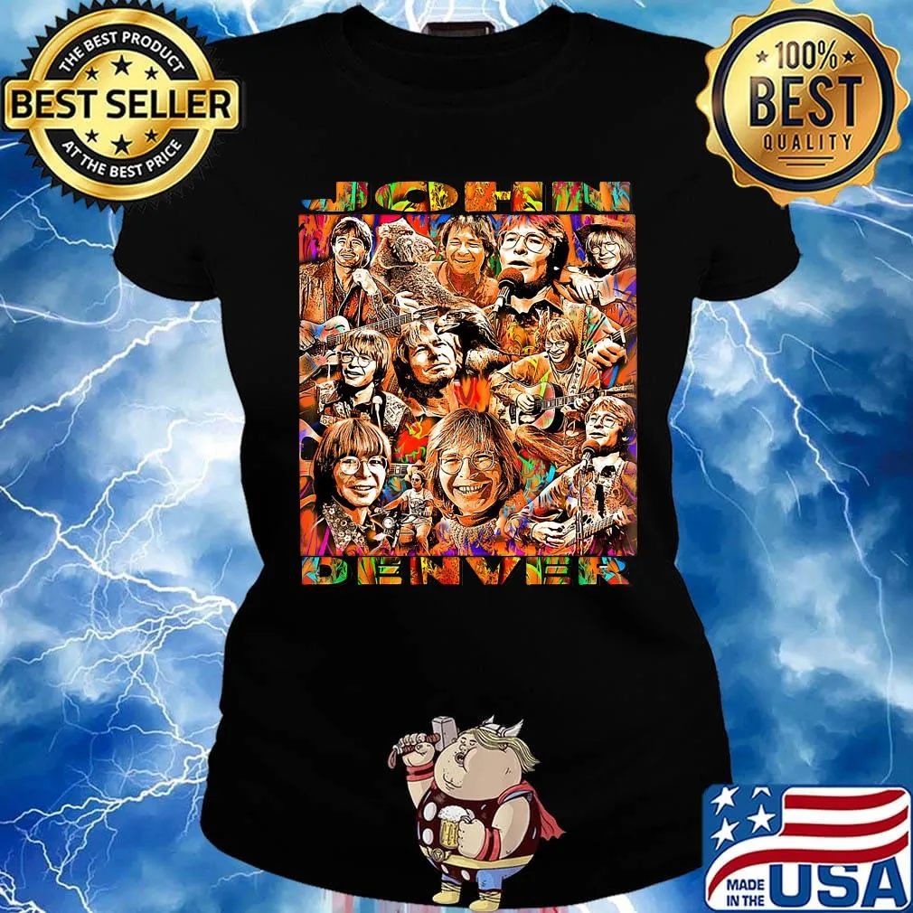 John denver singer art s Ladies tee